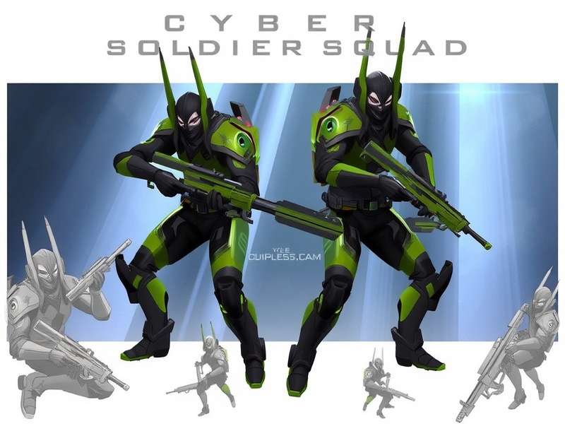 Cyber Soldier Squad Gameplay